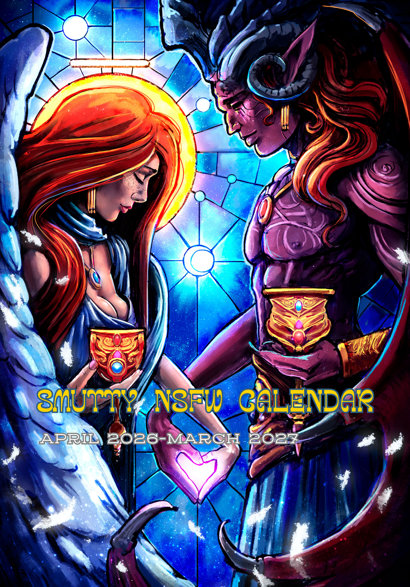 Exclusive NSFW Calendar April 2026-March2027